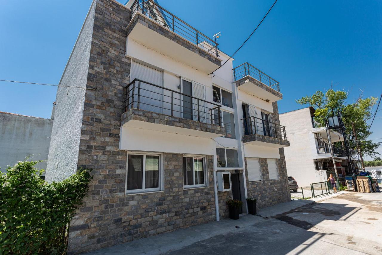 Halkidiki Beach Apartments 2 Nea Kalikratia Vergia Beach Nea Kallikrateia Esterno foto