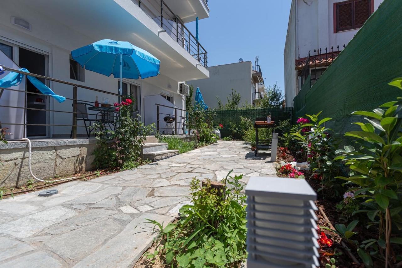Halkidiki Beach Apartments 2 Nea Kalikratia Vergia Beach Nea Kallikrateia Esterno foto
