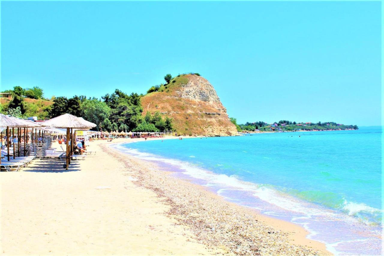 Halkidiki Beach Apartments 2 Nea Kalikratia Vergia Beach Nea Kallikrateia Esterno foto